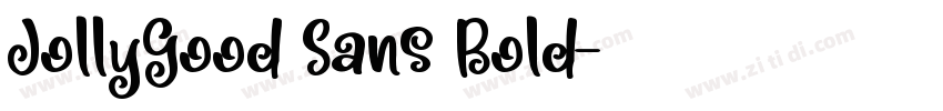 JollyGood Sans Bold字体转换